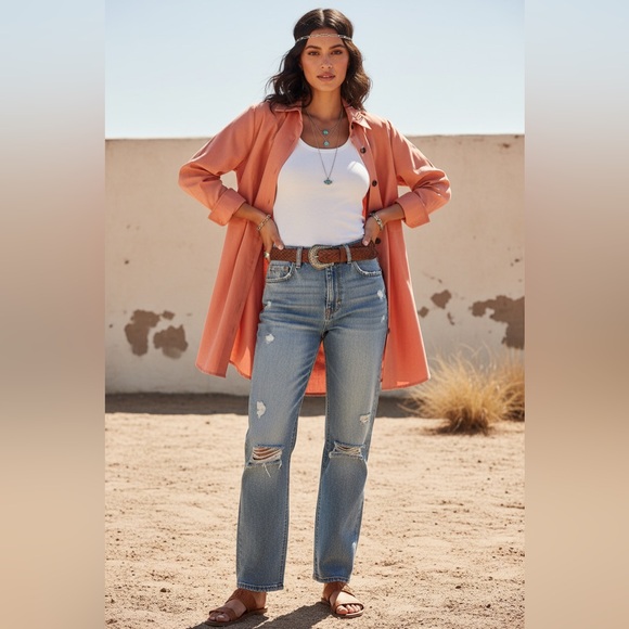 LuLaRoe Tops - LuLaRoe Abigail Flannel Shirt